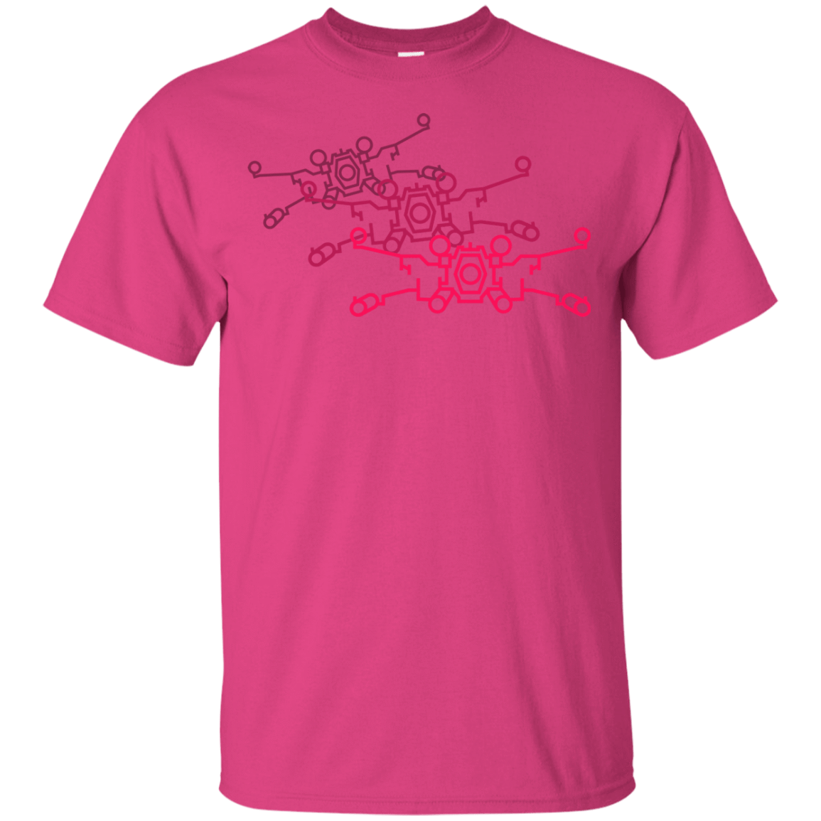 T-Shirts Heliconia / YXS Red Five Youth T-Shirt