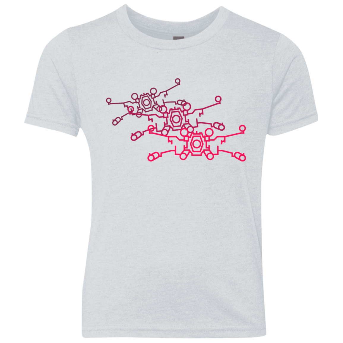 Red Five Youth Triblend T-Shirt