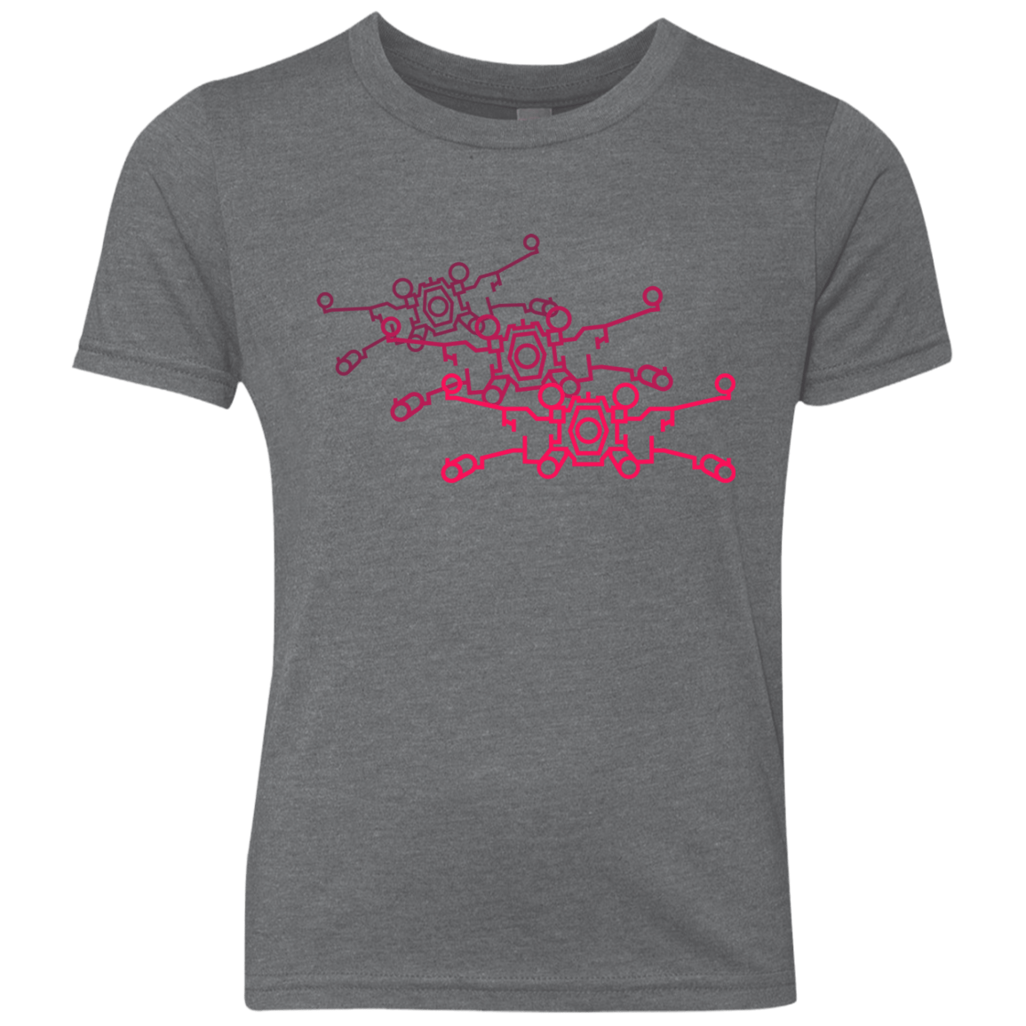 Red Five Youth Triblend T-Shirt