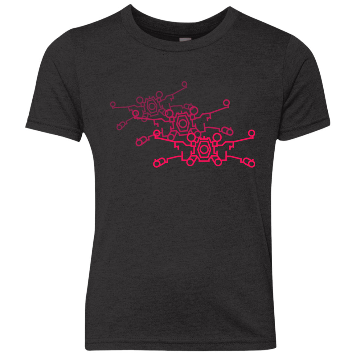 Red Five Youth Triblend T-Shirt