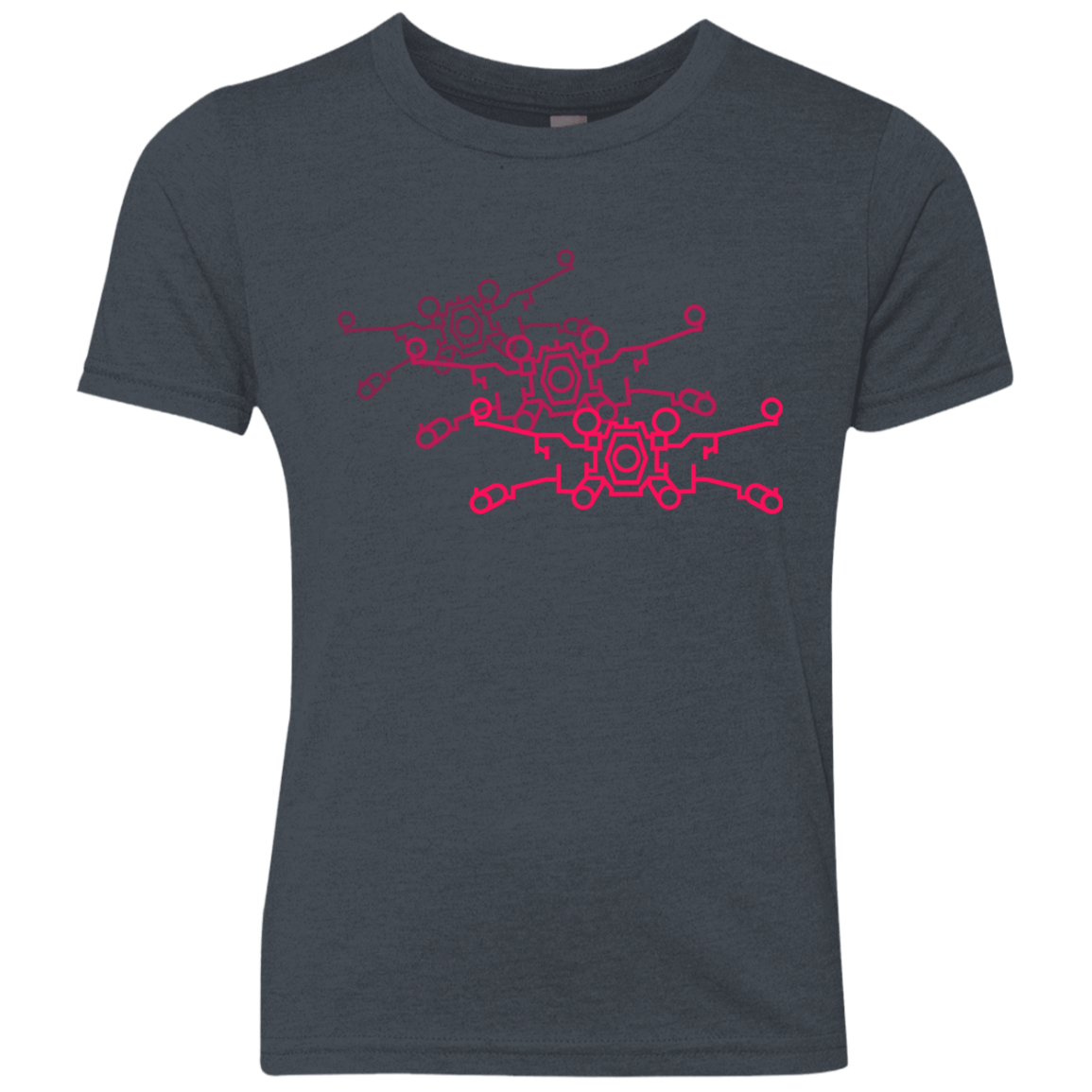 Red Five Youth Triblend T-Shirt