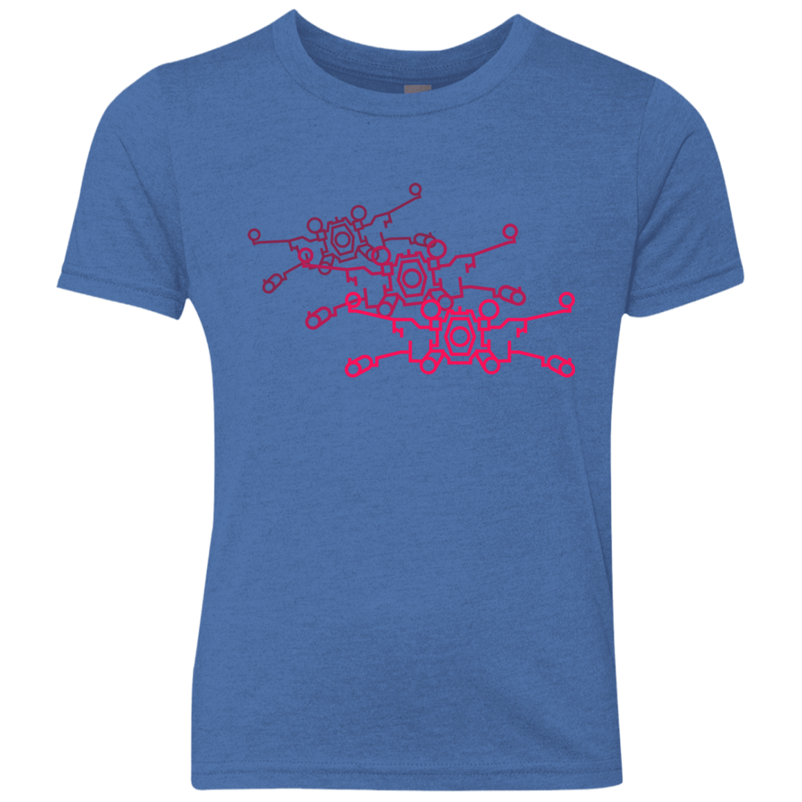 Red Five Youth Triblend T-Shirt