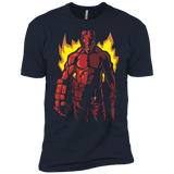 T-Shirts Midnight Navy / YXS Red Hero Boys Premium T-Shirt