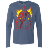 T-Shirts Indigo / Small Red Hero Men's Premium Long Sleeve