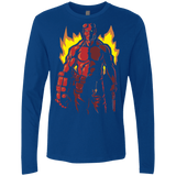 T-Shirts Royal / Small Red Hero Men's Premium Long Sleeve