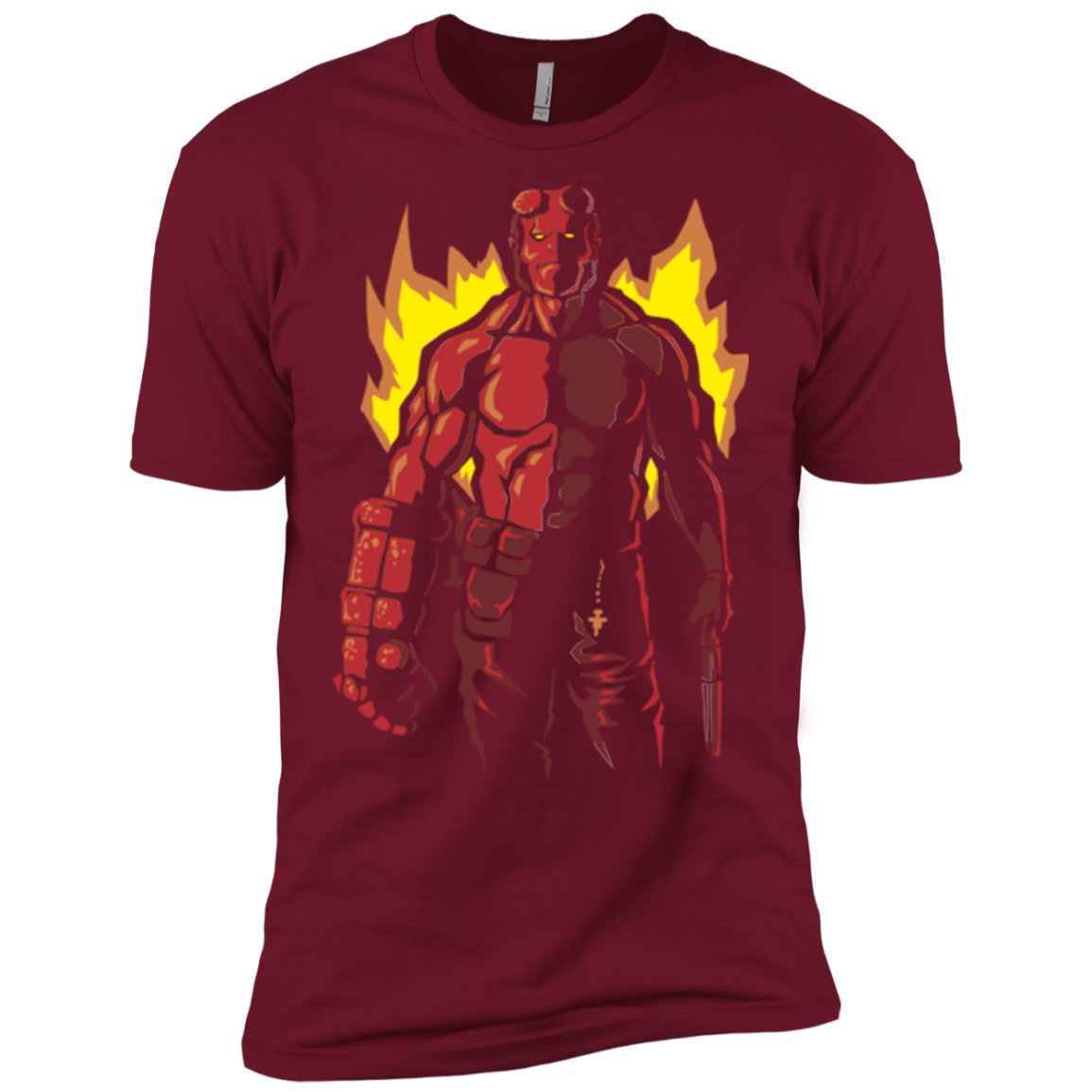 T-Shirts Cardinal / X-Small Red Hero Men's Premium T-Shirt