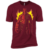 T-Shirts Cardinal / X-Small Red Hero Men's Premium T-Shirt