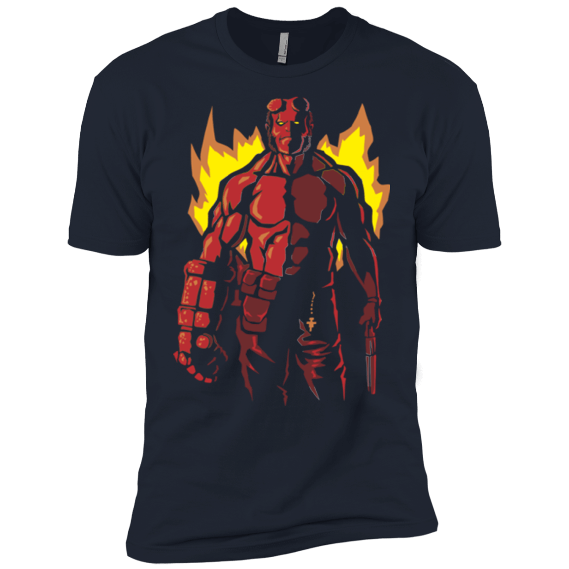 T-Shirts Midnight Navy / X-Small Red Hero Men's Premium T-Shirt