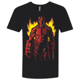 T-Shirts Black / X-Small Red Hero Men's Premium V-Neck