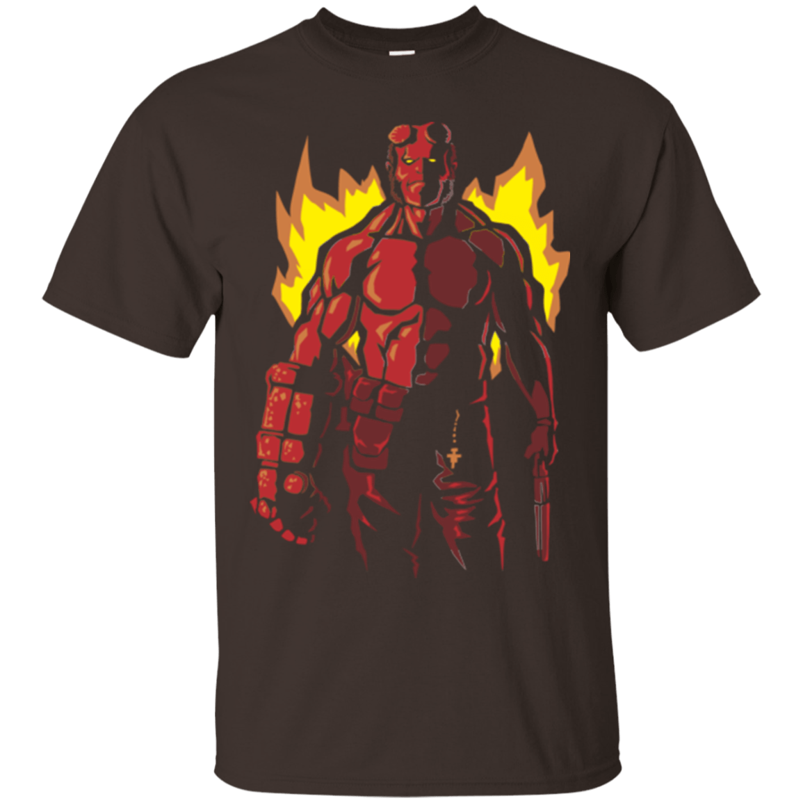 T-Shirts Dark Chocolate / Small Red Hero T-Shirt