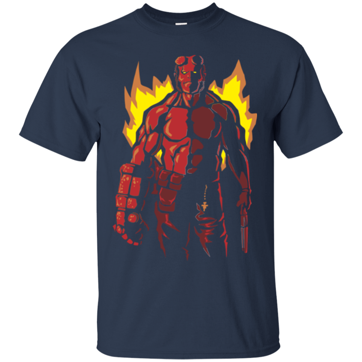 T-Shirts Navy / Small Red Hero T-Shirt