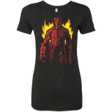 T-Shirts Vintage Black / Small Red Hero Women's Triblend T-Shirt