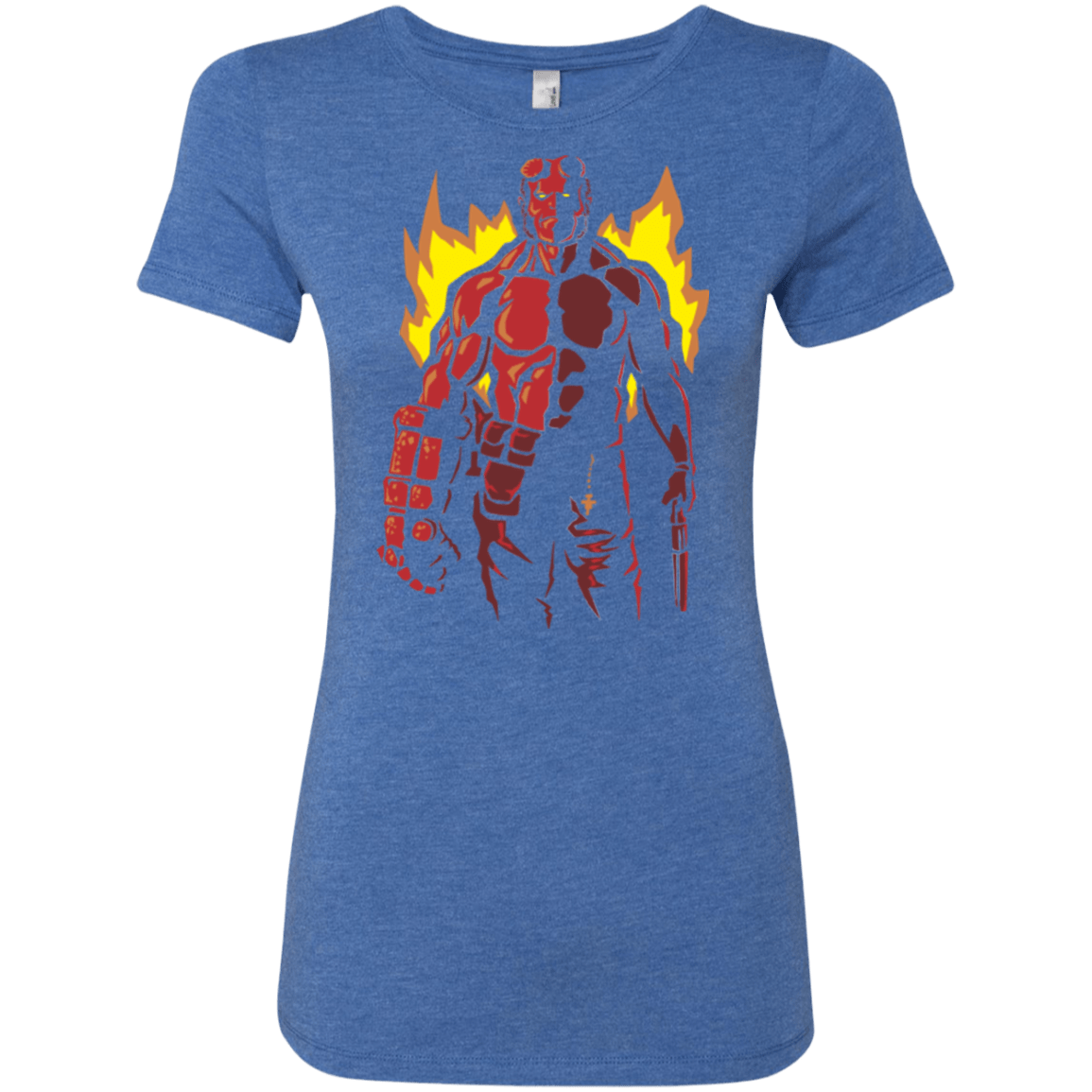 T-Shirts Vintage Royal / Small Red Hero Women's Triblend T-Shirt