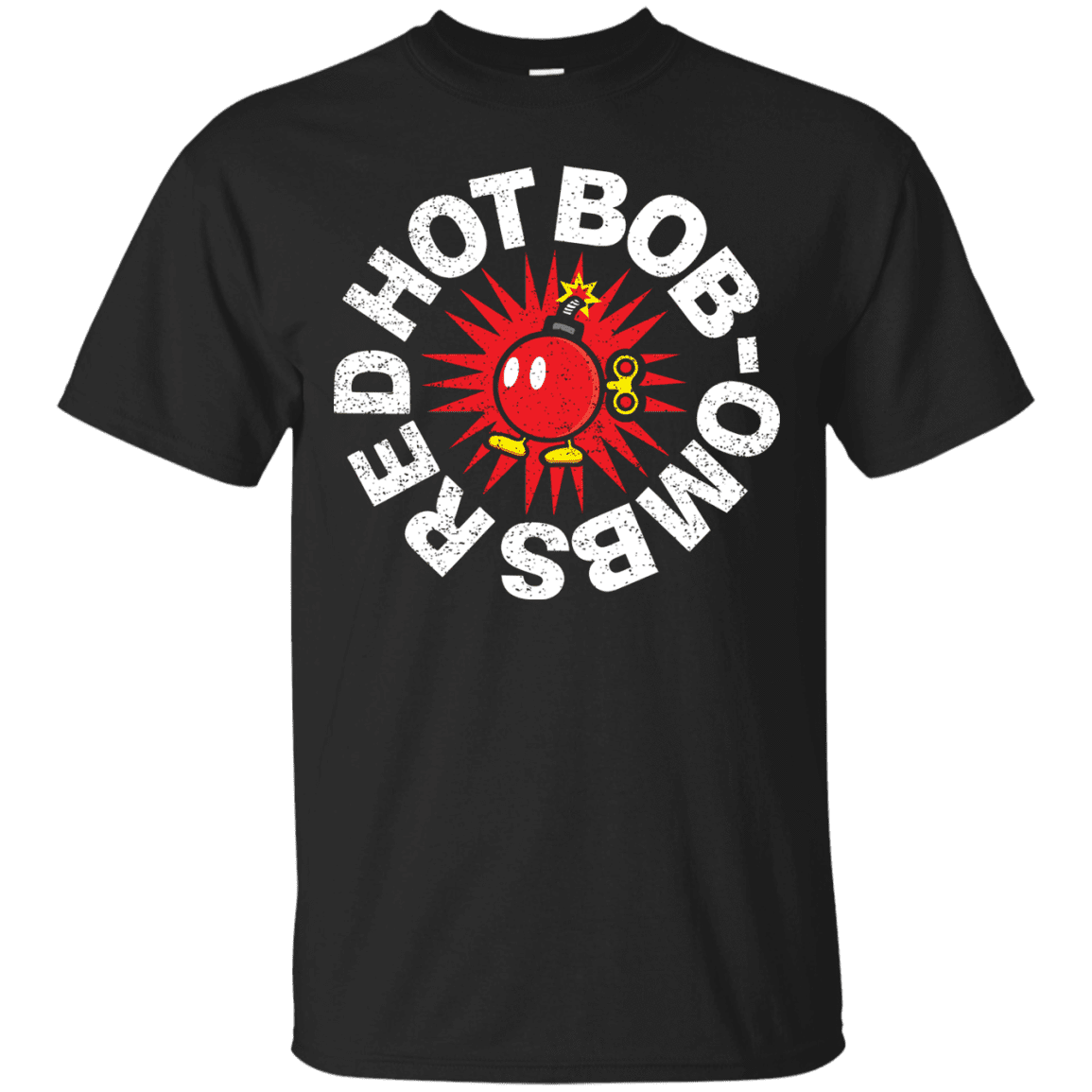 T-Shirts Black / S Red Hot Bob-Ombs T-Shirt