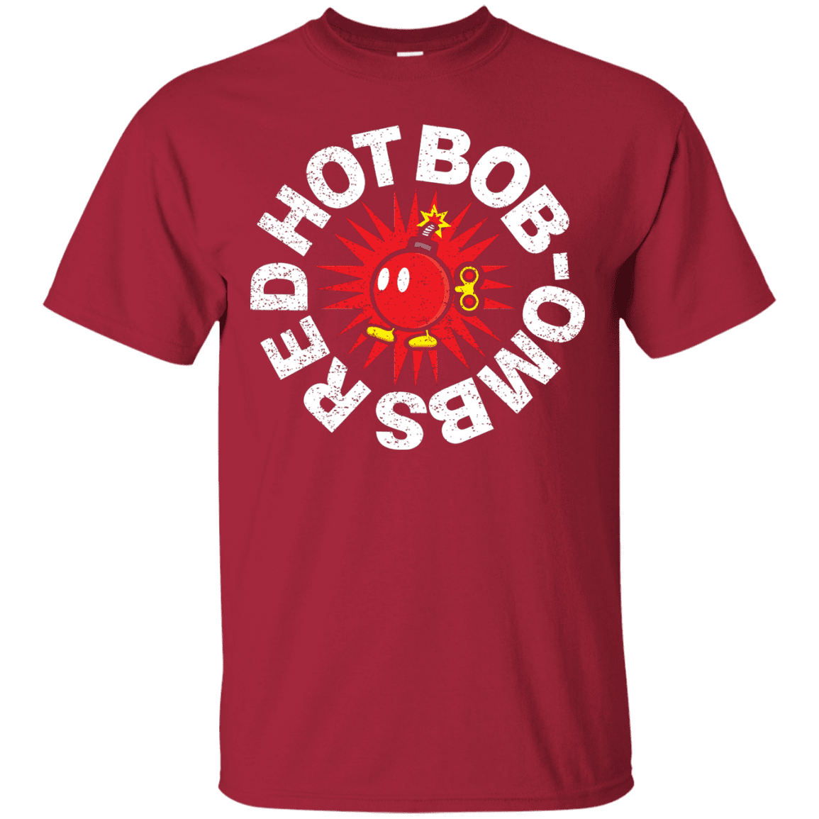 T-Shirts Cardinal / S Red Hot Bob-Ombs T-Shirt