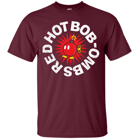 T-Shirts Maroon / S Red Hot Bob-Ombs T-Shirt
