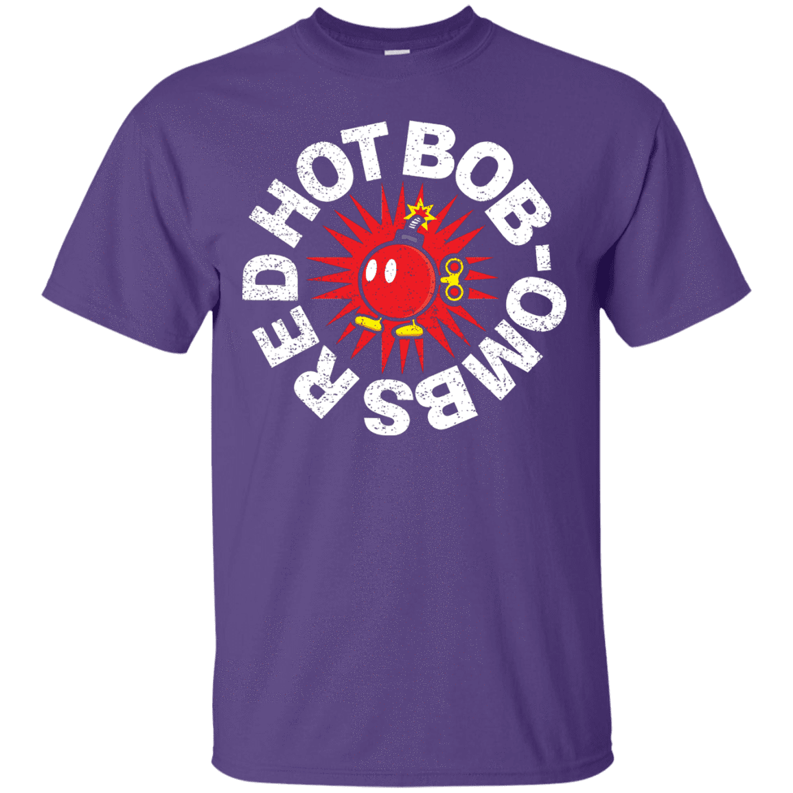 T-Shirts Purple / S Red Hot Bob-Ombs T-Shirt