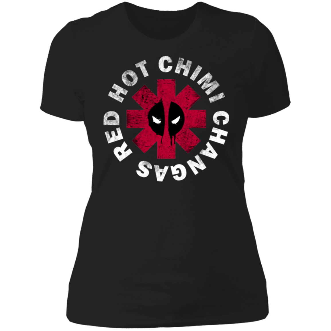 T-Shirts Black / X-Small Red Hot Chimi Changas Women's Premium T-Shirt