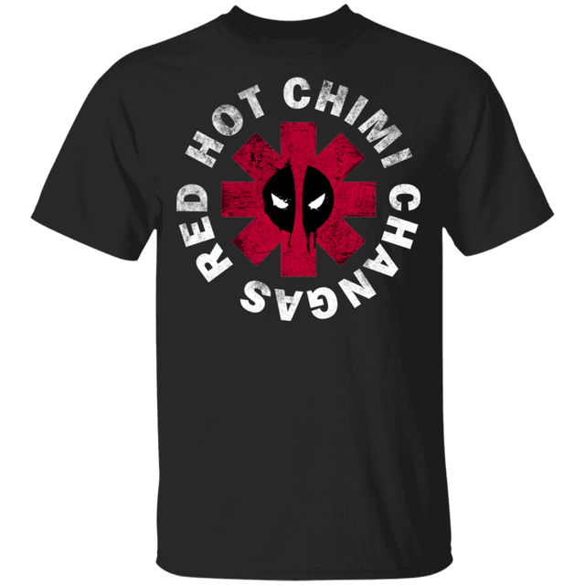 T-Shirts Black / YXS Red Hot Chimi Changas Youth T-Shirt