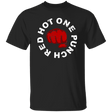 T-Shirts Black / S RED HOT ONE PUNCH T-Shirt