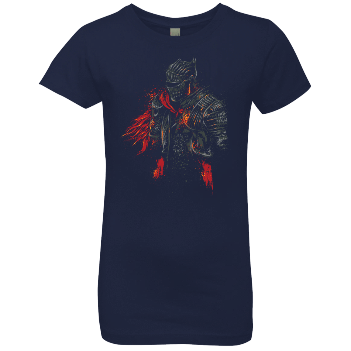T-Shirts Midnight Navy / YXS Red knight Girls Premium T-Shirt