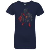 T-Shirts Midnight Navy / YXS Red knight Girls Premium T-Shirt