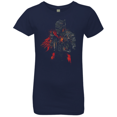 T-Shirts Midnight Navy / YXS Red knight Girls Premium T-Shirt