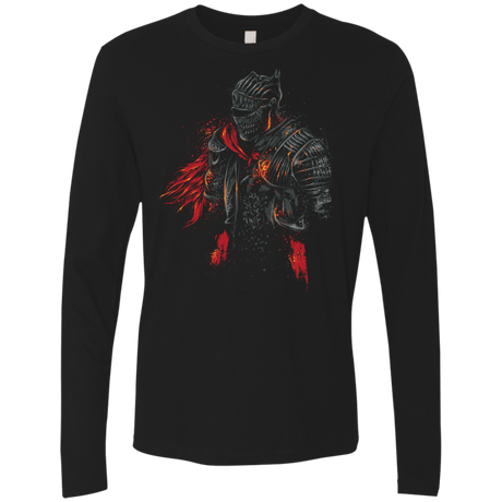 T-Shirts Black / Small Red knight Men's Premium Long Sleeve
