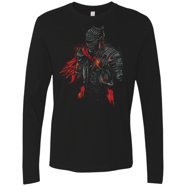 T-Shirts Black / Small Red knight Men's Premium Long Sleeve