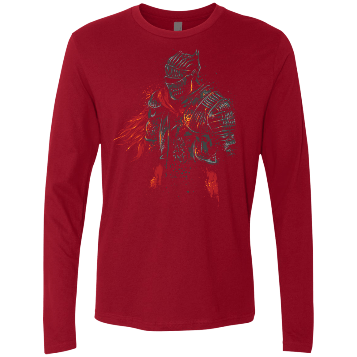 T-Shirts Cardinal / Small Red knight Men's Premium Long Sleeve