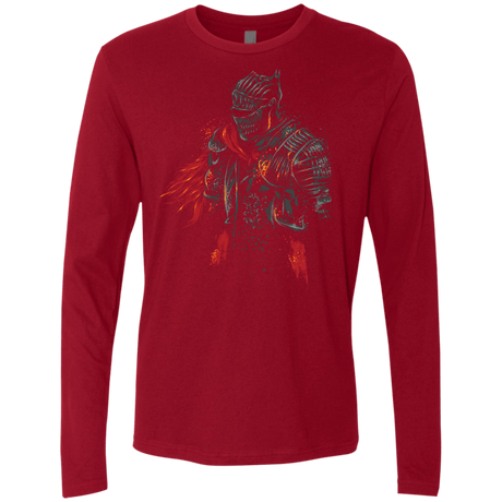 T-Shirts Cardinal / Small Red knight Men's Premium Long Sleeve