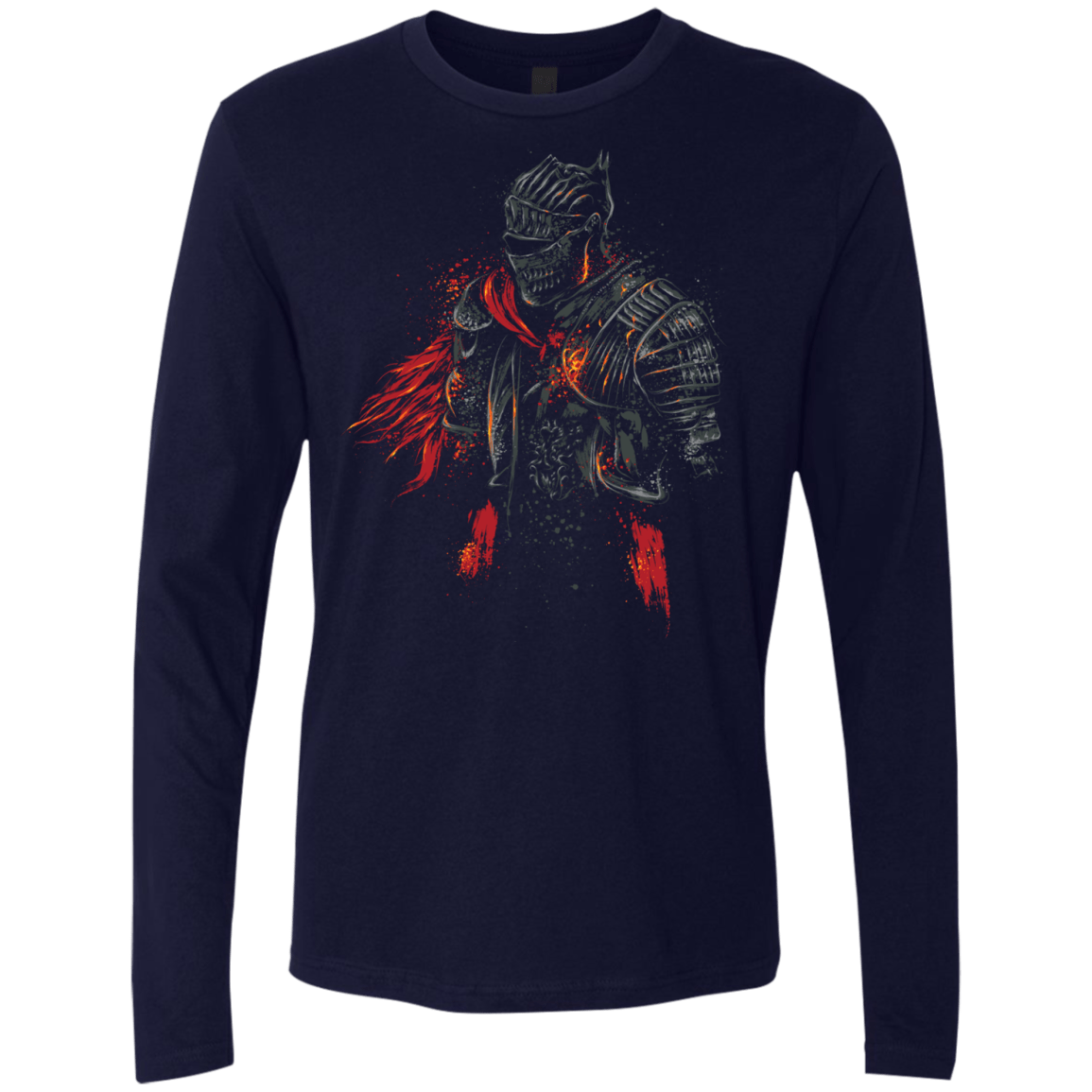 T-Shirts Midnight Navy / Small Red knight Men's Premium Long Sleeve