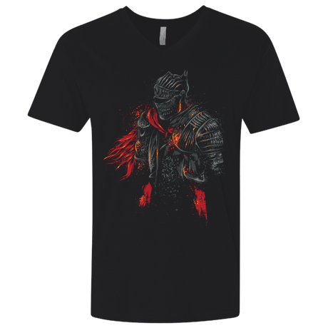 T-Shirts Black / X-Small Red knight Men's Premium V-Neck