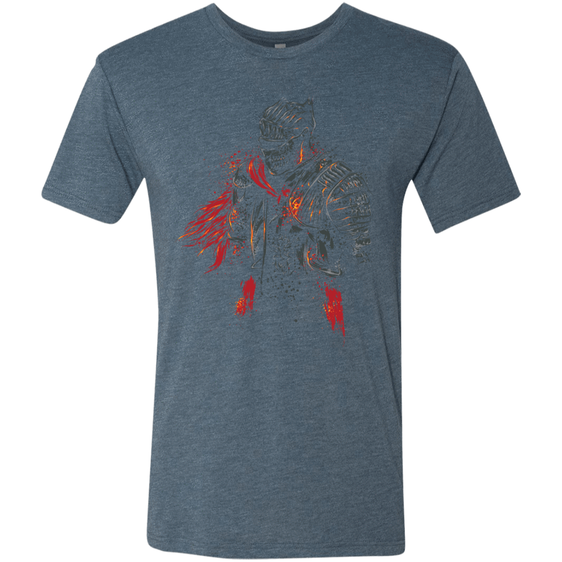 T-Shirts Indigo / Small Red knight Men's Triblend T-Shirt