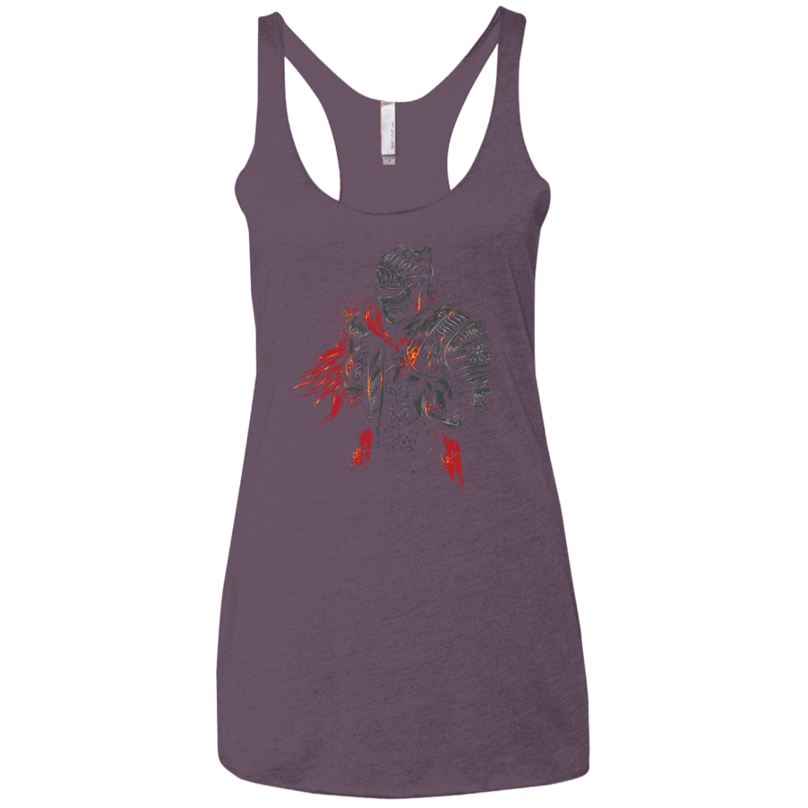 T-Shirts Vintage Purple / X-Small Red knight Women's Triblend Racerback Tank
