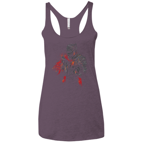 T-Shirts Vintage Purple / X-Small Red knight Women's Triblend Racerback Tank