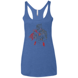 T-Shirts Vintage Royal / X-Small Red knight Women's Triblend Racerback Tank