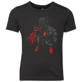 T-Shirts Vintage Black / YXS Red knight Youth Triblend T-Shirt