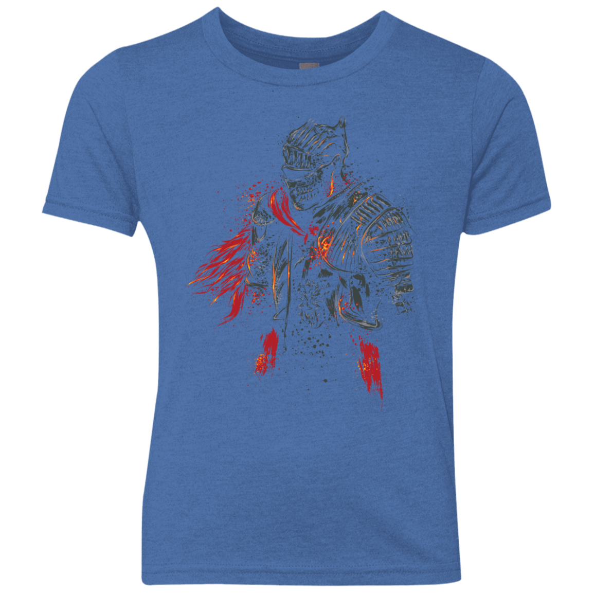 T-Shirts Vintage Royal / YXS Red knight Youth Triblend T-Shirt