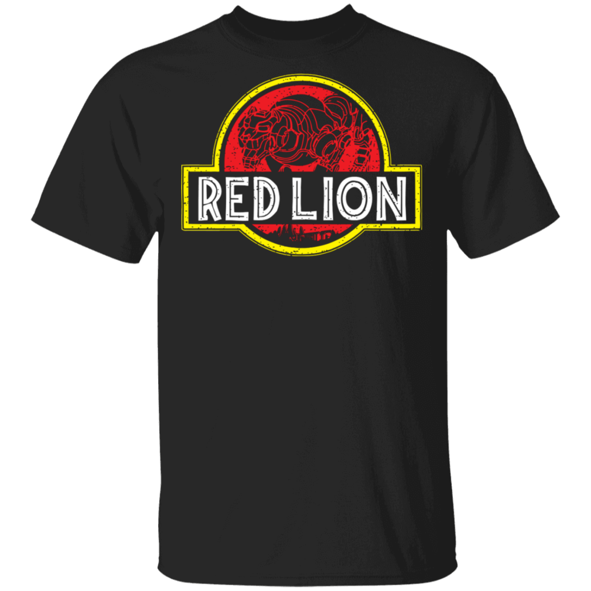 T-Shirts Black / S Red Lion T-Shirt