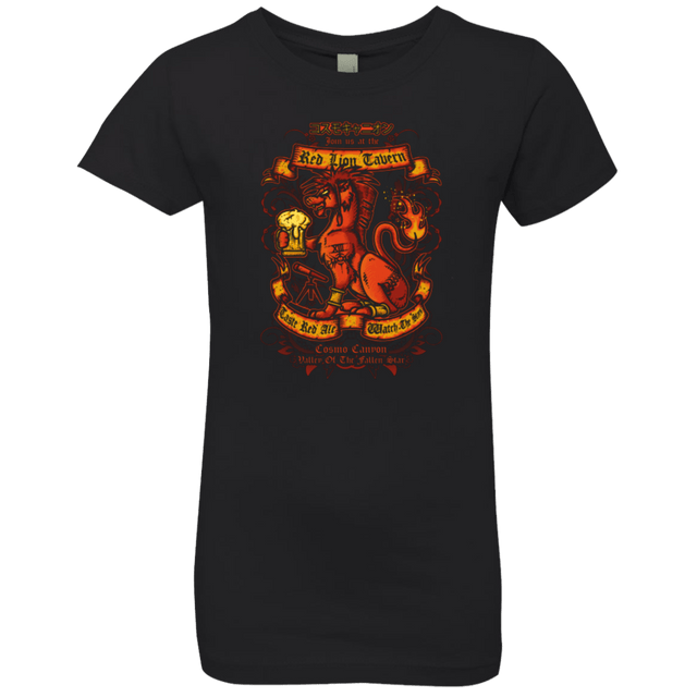 T-Shirts Black / YXS RED LION TAVERN Girls Premium T-Shirt