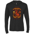 T-Shirts Vintage Black / X-Small RED LION TAVERN Triblend Long Sleeve Hoodie Tee