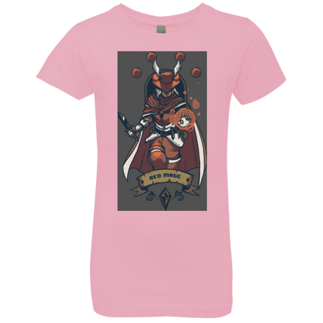 T-Shirts Light Pink / YXS Red Mage Girls Premium T-Shirt