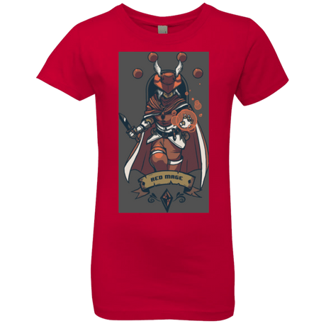 T-Shirts Red / YXS Red Mage Girls Premium T-Shirt