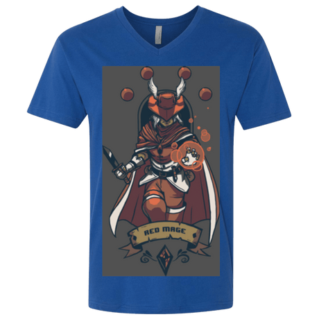 T-Shirts Royal / X-Small Red Mage Men's Premium V-Neck