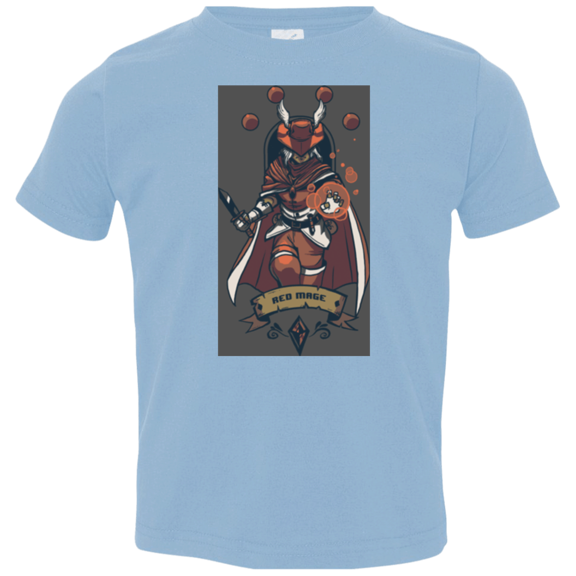 T-Shirts Light Blue / 2T Red Mage Toddler Premium T-Shirt