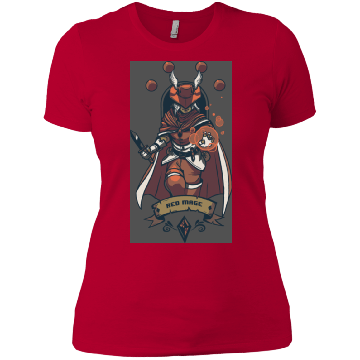 T-Shirts Red / X-Small Red Mage Women's Premium T-Shirt