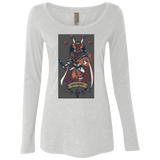 T-Shirts Heather White / Small Red Mage Women's Triblend Long Sleeve Shirt