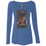 T-Shirts Vintage Royal / Small Red Mage Women's Triblend Long Sleeve Shirt