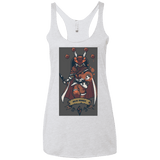 T-Shirts Heather White / X-Small Red Mage Women's Triblend Racerback Tank